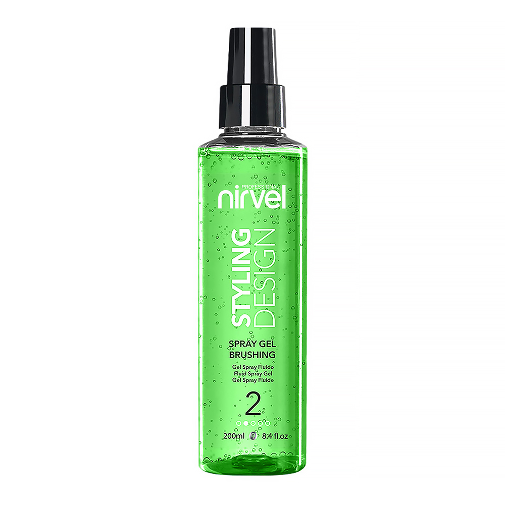 Спрей гель для укладки волос при помощи брашинга/ Spray Gel Brushing Nirvel 200 мл