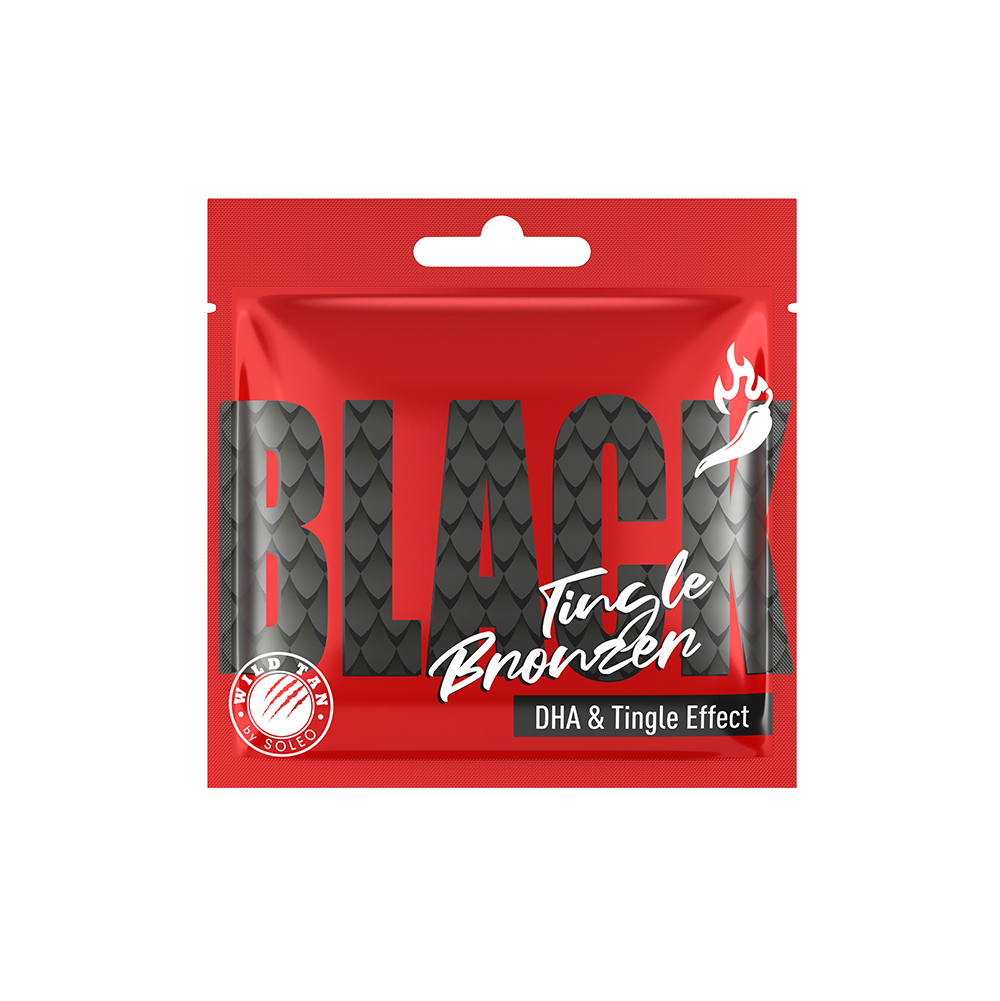 Soleo WILD TAN Black Tingle Bronzer Бронзатор с Тингл-эффектом и маслом какао, 15 мл