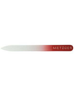Пилка для ногтей, стеклянная, 13,5 см, Metzger