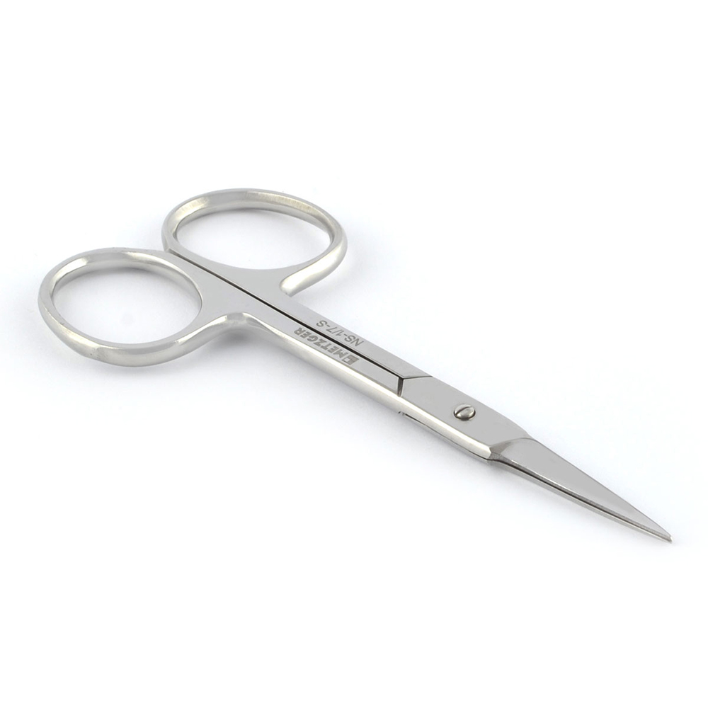Ножницы для ногтей, длина 10,3 см, форма лезвий прямые, блестящие, Metzger