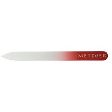 Пилка для ногтей, стеклянная, 13,5 см, Metzger