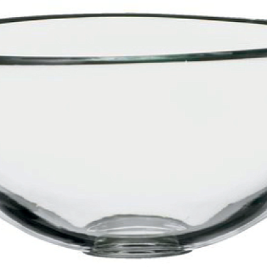 Миска, прозрачное стекло, диаметр 12см, высота 6см, 400мл